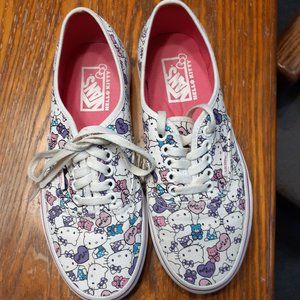 Hello Kitty VANS white & multi sneaker PRICE DROP!
